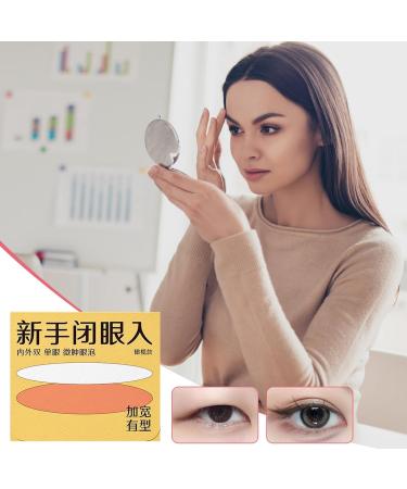 Eyelid Tape for Hooded Eyes Invisible Long-lasting Double Sided Eyelid Tape Invisible - Professional Droopy Eyelid Solution Comfortable Eye Lid Contour Stickers for Natural Look - Buy Online on GoSupps.com