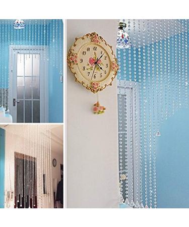 VOVOV 10 Pack Clear Crystal Garland Chandelier Octagon Beads Chain - 1000CM/30.5FT - Buy Online on GoSupps.com