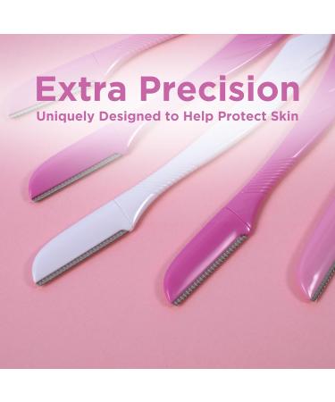 Wilkinson Sword Intuition Eyebrow Former - Facial Hair Trimmer & Dermaplaning Tool | 5 Disposable Razors Pack | Shop Internationally - Buy Online on GoSupps.com