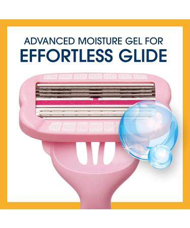 Schick Intuition f.a.b Women's Bi-Directional Disposables Razor - 3 Pack - Buy Online on GoSupps.com