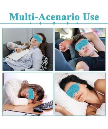 Cooling Eye Mask with Gel Bead Eye Relief Puffy Eyes Reusable Hot & Cold Eye Therapy Migraine for Dark Circles Sinus Pressure Hay Fever Puffy Dry Eyes Headaches Migraines - Buy Online on GoSupps.com