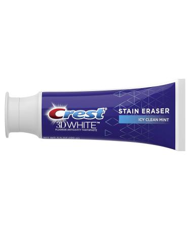 Crest 3D White Stain Eraser Whitening Toothpaste - Icy Clean Mint 2 Count 3.5 Ounce (Pack of 2) - Buy Online on GoSupps.com