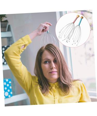 Buy Healvian 6 STK Stainless Steel Hand Massage Devices - Therapeutic Head & Scalp Massager for Total Relaxation | International Shipping Available - Buy Online on GoSupps.com