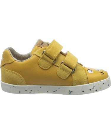 Geox Baby Boy's B Kilwi Sneaker - 3.5 UK Child - Ochre Yellow - Buy Online on GoSupps.com