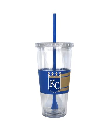MLB Kansas City Royals Hype Straw Tumbler, 22-ounce