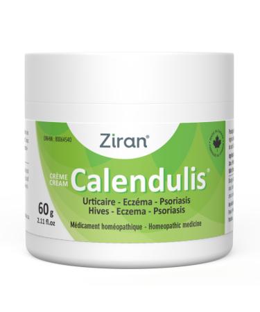 Ziran Calendulis Calendula for Hives/Eczema/Psoriasis (Cream - 60g )