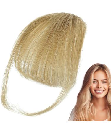 Clip On Bangs Human Hair - Human Hair Clip In Air Bangs | Natural Color Clip On Neat Bangs | Stylish Hair Bangs Fringe Hairpieces | Thick Bangs Extensions Neat With Temples Clip For Women gray gold - Buy Online on GoSupps.com