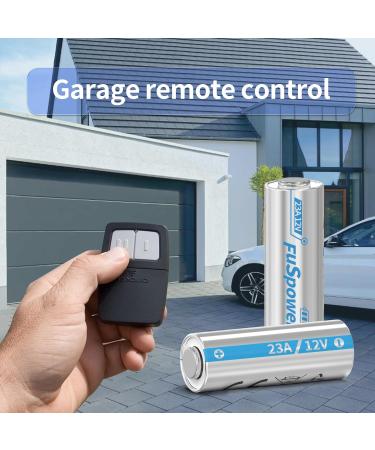 23A 12V Battery A23 23AE Mn21 12V GP23a Alkaline 23 Amp 12 Volt Battery for Ceiling Fan Remote Door Bell Garage Door Opener(10pcs) - Buy Online on GoSupps.com