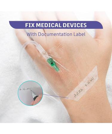 Waterproof Transparent Film Dressing - 2.3 x 2.7 - Breathable & Super Thin - 50 Tattoo Bandage Dressings - Buy Online on GoSupps.com