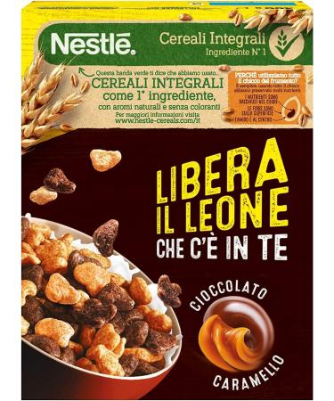  CAIYA Nestle Lion 3-pack of wholegrain wheat cereals covered in chocolate and caramel 400g 3 packs  - Buy Online on GoSupps.com