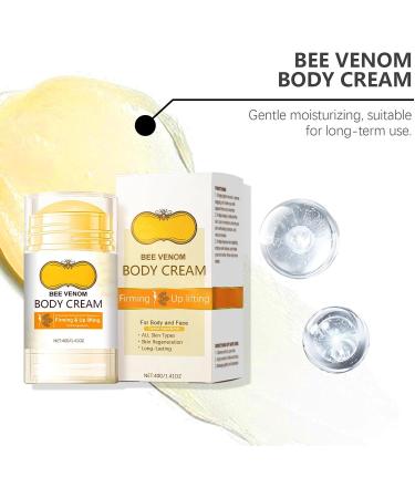  homomdy Bee Venom 3-Pack Roll-On Body Creams: Anti-Aging Moisturizing Cream Firming Face and Body Cream Plumping and Firming Skin - Buy Online on GoSupps.com