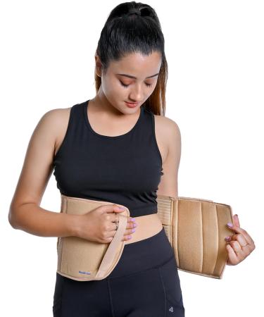 Buy Wonder Care Abdominal Binder for Men & Women | Postpartum & Post-Operative Support Belt | 2XL Hernia Wrap (44-48) - Fast International Shipping - Buy Online on GoSupps.com
