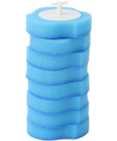 Disposable Toilet Brush Refills 16pcs Sponge Head Easily Clean Every Corner of Bathroom Water Soluble One Time Use Widely Use - Buy Online on GoSupps.com