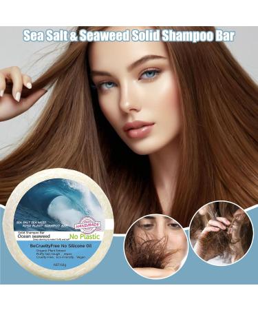 Jingmiger Solid Shampoo 60 Grams Natural Nourishing Conditioner Hair Shampoo Bar for Oily Sensitive Scalp Care Recovery Men Bath and Travel - Buy Online on GoSupps.com