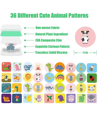 360 Pack Natural Plant-Based Mosquito Repellent Patches Stickers for Kids & Adults - Indoor/Outdoor Travel, Camping, Hiking - Buy Online on GoSupps.com