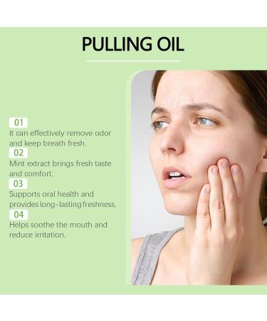 AMHSNIJI Pure Organic Coconut Oil Mouthwash for Fresh and Whitening Breath for Teeth and Gums - Buy Online on GoSupps.com