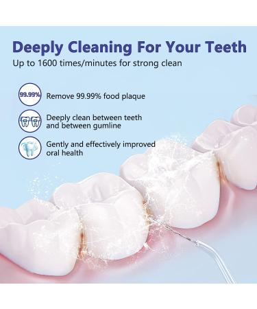 Portable Mini Cordless Water Flosser for Teeth & Gums - 3 Modes, Telescopic Tank, IPX8 Waterproof - Travel & Home Oral Irrigator - Buy Online on GoSupps.com
