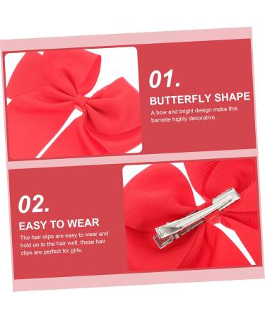 minkissy Girls Hair Accessories Girl Hair Accessories Girl Bows Clip for Hair Bow Hair Accessories for Women Large Hair Clip for Women Girls Hairpin Double Layer Decorate Metal Women's - Buy Online on GoSupps.com