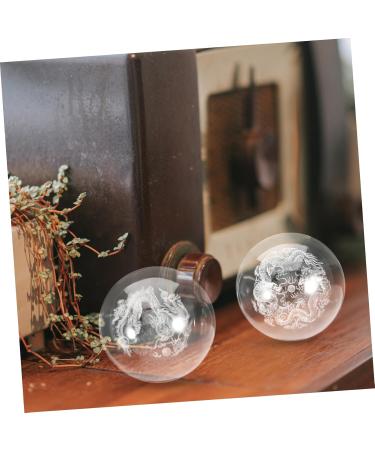 Clispeed Healthy Massage Device - Baoding Glass Balls for Home Decor & Stress Relief | Gently Rolling Massage Ball Exercise Ornaments - Buy Online on GoSupps.com