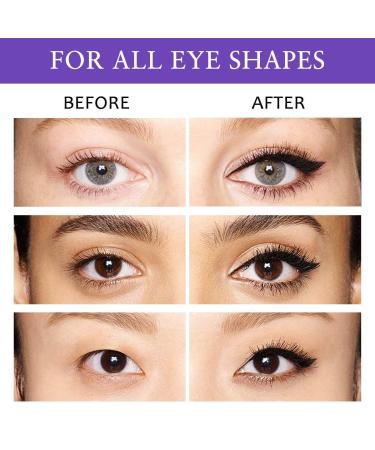 3pcs Silicone Eyeliner Tool Set - Easy No-Skip, Waterproof, Long Lasting Eyeliner | Includes Reusable Tool and 2 Creams - Buy Online on GoSupps.com