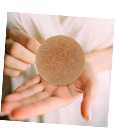 Healeved Cork Yoga Ball & Massage Roller | Gym Body Massager & Fitness Aid for Muscle Relief - Buy Online on GoSupps.com