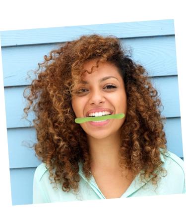 FRCOLOR Mouth Lift Exerciser Kit - 3pcs Orthotics Smile Shaping Tool & Lip Plumper for Personal Face Training - Green - Buy Online on GoSupps.com