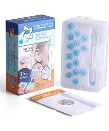 23Pcs Q-Grips Spiral Ear Wax Removal Tool Kit - Earwax Remover, Syringe, Silicone Cleaner, Bamboo Pick - Ear Irrigation Cleaning Set - Buy Online on GoSupps.com