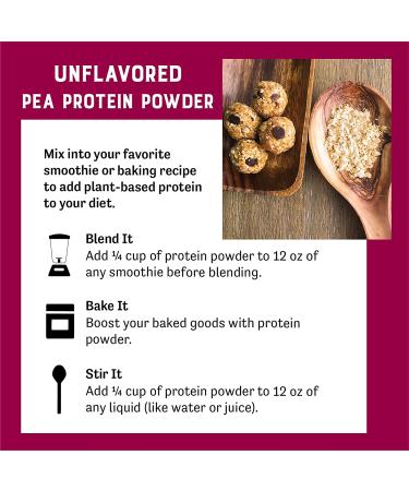 Judee's Unflavored Pea Protein Powder (3 lb) - 80% Protein - Non-GMO, Keto, Vegan, Dairy/Soy/Gluten/Nut-Free - Buy Online on GoSupps.com