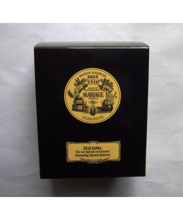 Mariage Fr res - FUJIYAMA - Black classical sealed 3.52oz / 100gr canister / tin