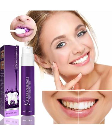 Voiakiu V34 Color Correcting Toothpaste 50ML Teeth Cleaning Toothpaste Toothpaste for Teeth Whitening and Color Correction Removes Stains Improves Tooth Color - Buy Online on GoSupps.com