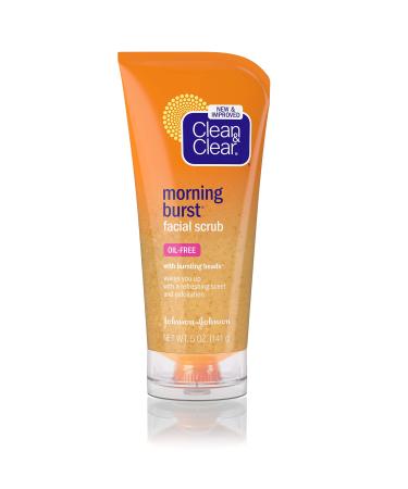 Clean & Clear Morning Burst Facial Scrub Oil-Free 5 Ounce