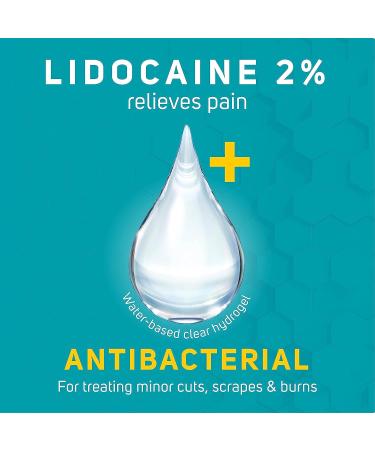 Care Science Antibacterial Wound Gel with Lidocaine 1 oz - Pain Relief Hydrogel for Cuts, Scrapes & Burns - Germ Shield Healing Treatment, Reduces Scarring, Prevents Infection - First Aid Essential - Buy Online on GoSupps.com