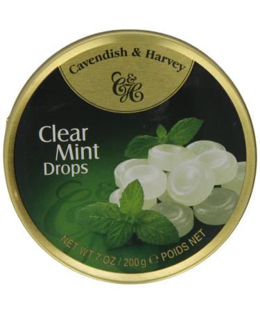 Cavendish & Harvey Cavendish & Harvey 10 x 200g Clear Mint Travel Boxes