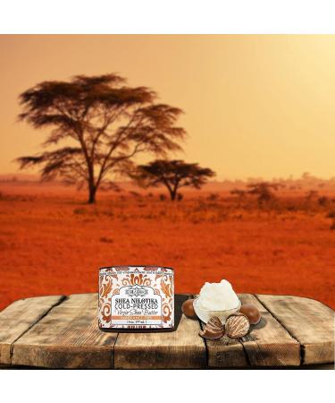 100% Organic Cold-Pressed Shea Butter | Fragrance-Free Anti-Aging Cream for Skin, Nails & Hair - 6 oz - Buy Online on GoSupps.com