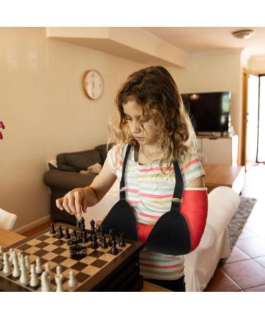 Buy Healifty Arm Sling & Shoulder Immobilizer | Support for Rotator Cuff Injuries Fractured Bones & Elbow/Wrist Injuries - Adjustable & Comfortable Black Design - Buy Online on GoSupps.com