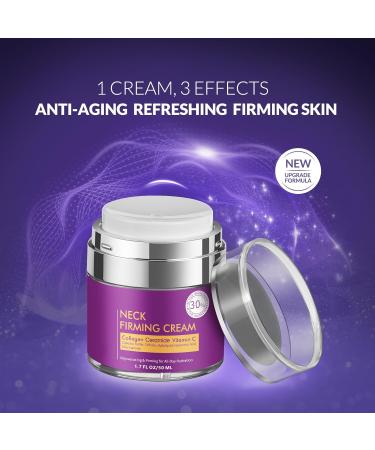 Neck Cream for Tightening and Firming Fast-Absorbing Anti-Aging Neck & Face Cream with Collagen & Peptides Visible Results in Days Daily Moisturizing for Neck Face & Chest 1.7 Fl Oz 1.7 Fl Oz (Pack of 1) - Buy Online on GoSupps.com