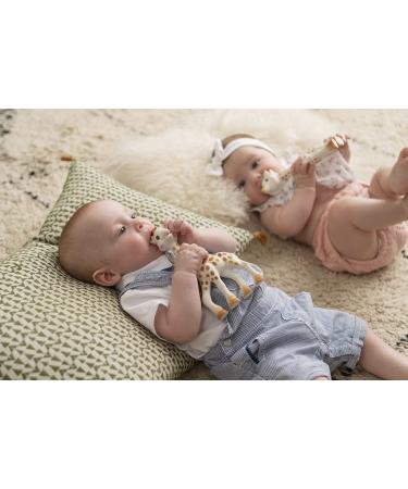 Sophie la Girafe Gift Set for Babies | Classic Creation Set 3 - Rattle & Teething Ring | International Shipping Available - Buy Online on GoSupps.com