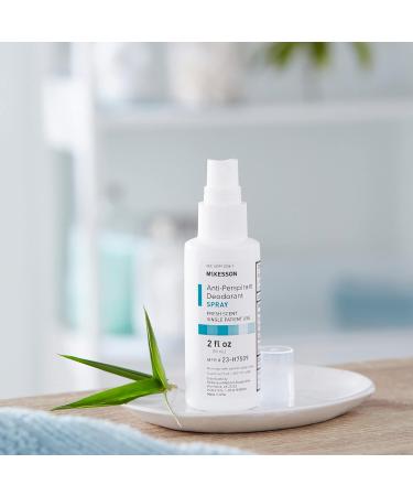 McKesson Antiperspirant Deodorant Spray - Fresh Scent Single Use 2 fl oz | International Shipping Available - Buy Online on GoSupps.com