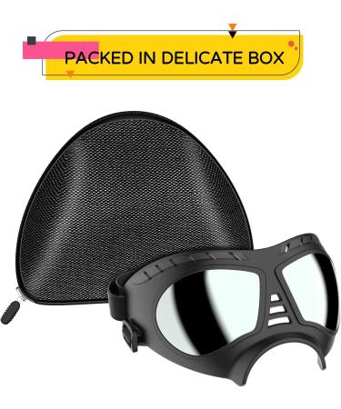 Large Breed Dog Goggles - Windproof & Snowproof Eye Protection for Outdoor Activities (Large) - Buy Online on GoSupps.com