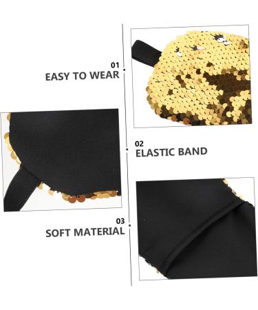 Shop Minkissy Shiny Sequin Eye Patches - 21 Pcs Double-Sided Creative Blindfolds | International Shipping Available - Buy Online on GoSupps.com