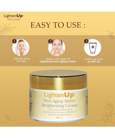 LightenUp - Anti-Aging Active Cream 100 ml - Buy Online on GoSupps.com