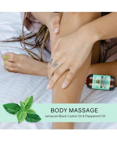 Sunny Isle Jamaican Black Castor Oil with Peppermint 118ml - Buy Online on GoSupps.com