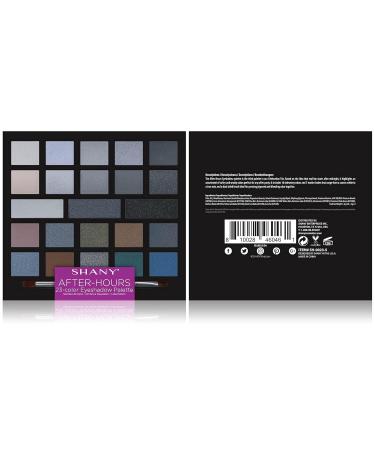 SHANY Eyeshadow Palette - 23 Pigmented Long-Lasting Matte & Shimmer Shades for All Skin Tones | After-Hours Makeup Palette - Buy Online on GoSupps.com