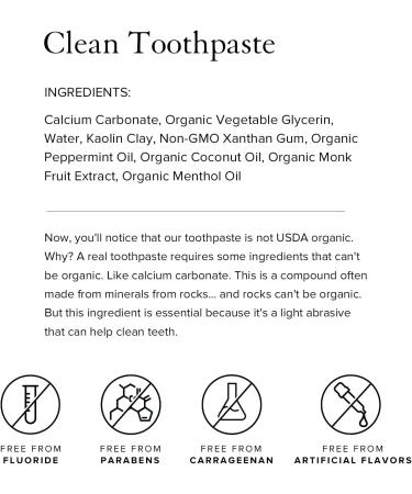 Truvani Fluoride-Free Natural Peppermint Toothpaste - Paraben & Carrageenan Free (4.5 oz) - Buy Online on GoSupps.com