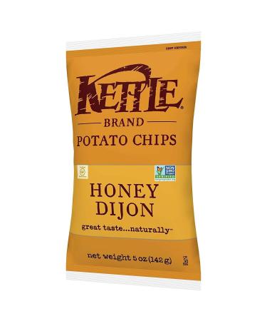 Kettle Foods Honey Dijon Potato Chips 5 oz - Delicious & Crunchy Snack - Buy Online on GoSupps.com