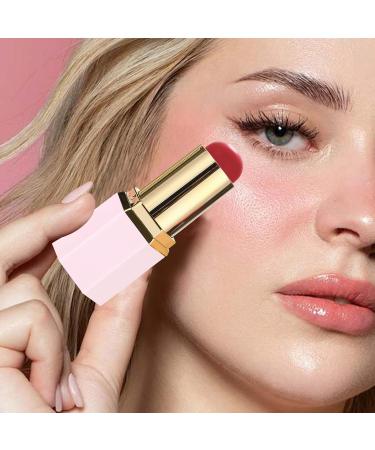 Creamy Blush Stick | Moisturizing and Water-Resistant Blush with a Milky Texture - Natural Highlighting for Dry Oily and Combination Skin - Cheeks Eyebrows and Lips - Buy Online on GoSupps.com