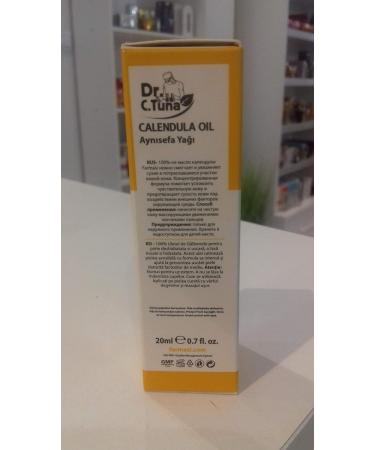 Buy Dr. C Tuna Calendula Oil 100% - 20 ml | Best International Shipping & Fast Delivery - Buy Online on GoSupps.com