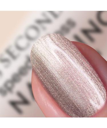 Nails 45 Second Speedy Gloss Keeping It Real In Kensington 14ml Shimmery Pink Nail Polish - Buy Online on GoSupps.com
