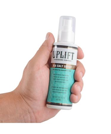 Uplift Provisions Sea Salt Spray - Versatile Texture Spray for Beach Waves Curly Hair & Volume - 5.5 oz - Buy Online on GoSupps.com