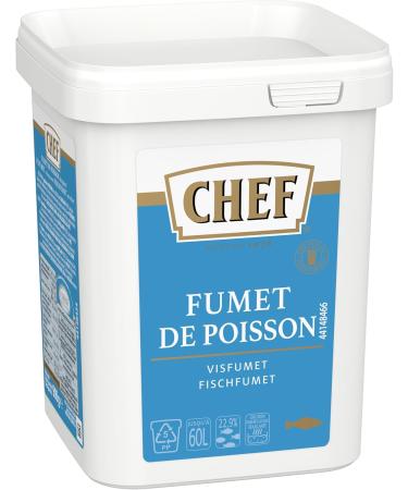 CHEF Dehydrated Fish Smoke Sauces Fish Smoke 900 g Box for 36 L to 60 L of Fumet - Buy Online on GoSupps.com